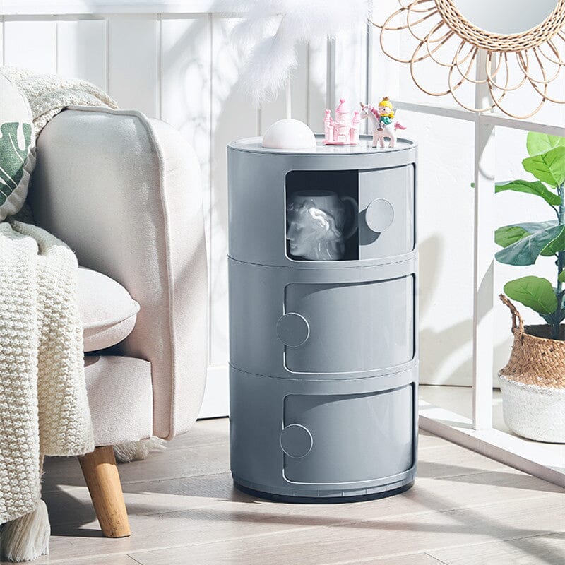 Componibili Round Storage Unit with 3 Elements
