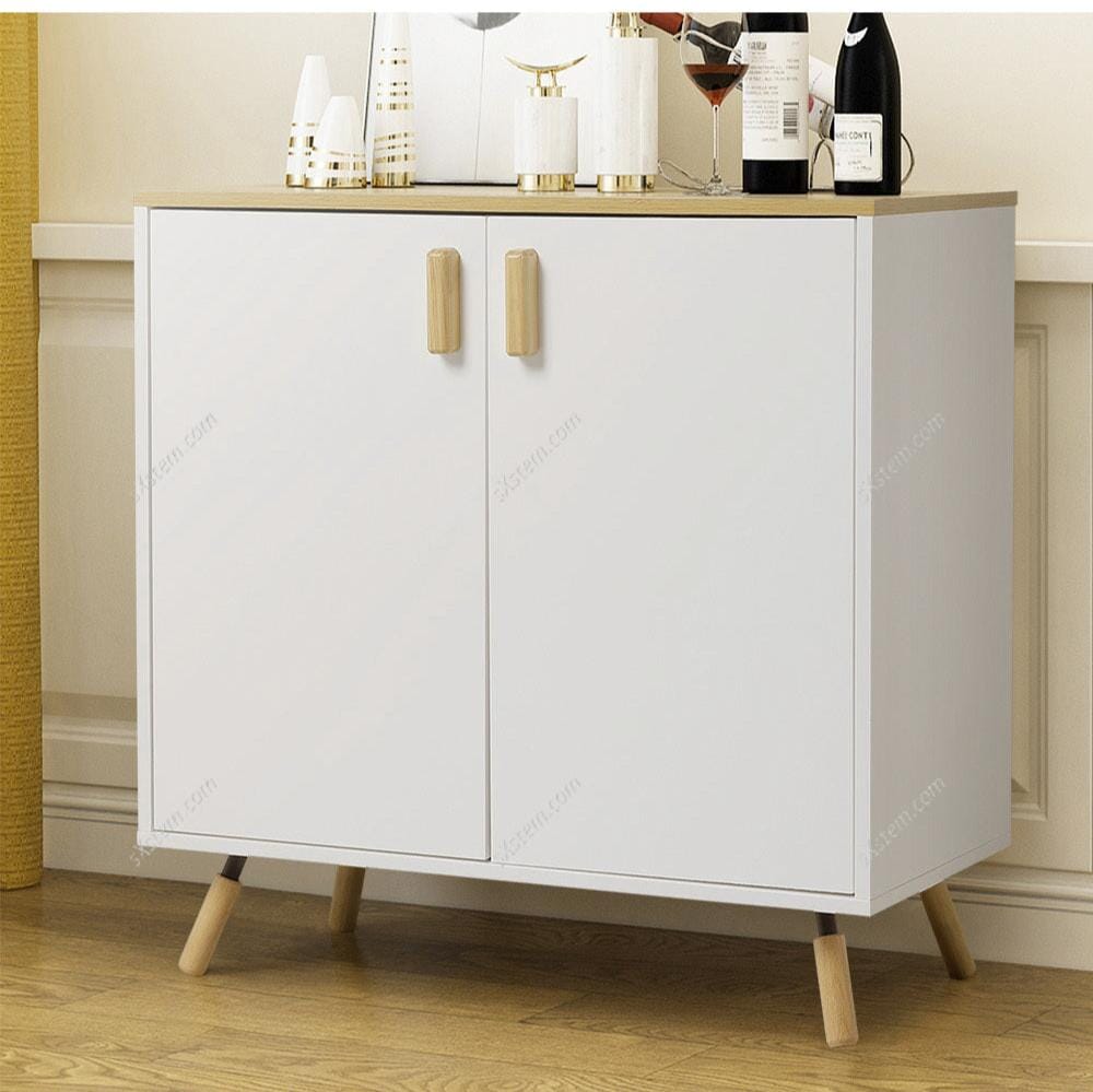 Modern Accent Storage Cabinet with Dual Doors