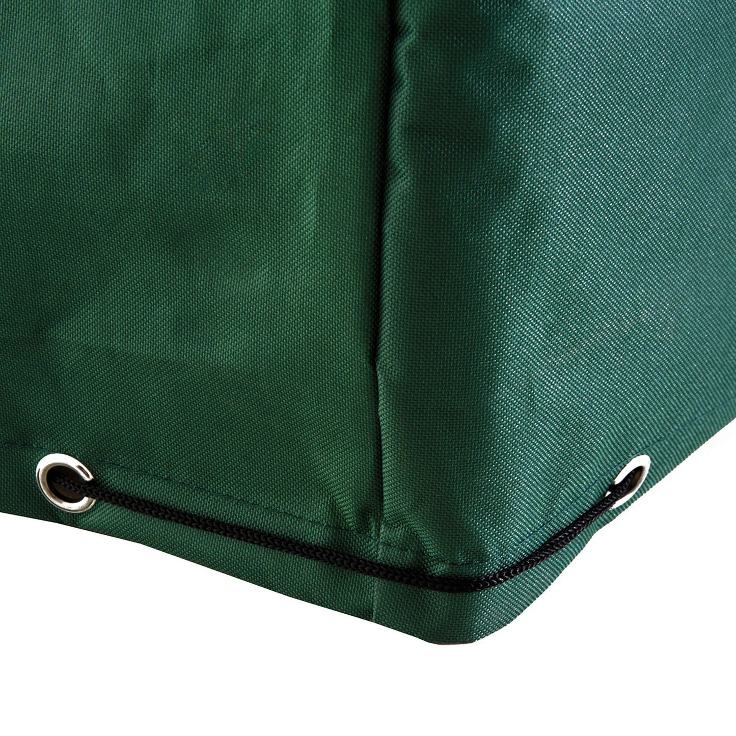 Outsunny Outdoor Garden Furniture Cover Wodoodporny, anty-UV 600D Wytrzymały pokrowiec na meble ogrodowe Oxford Fabric Patio na zestaw mebli prostokątnych, zielony, 245 x 165 x 55 cm