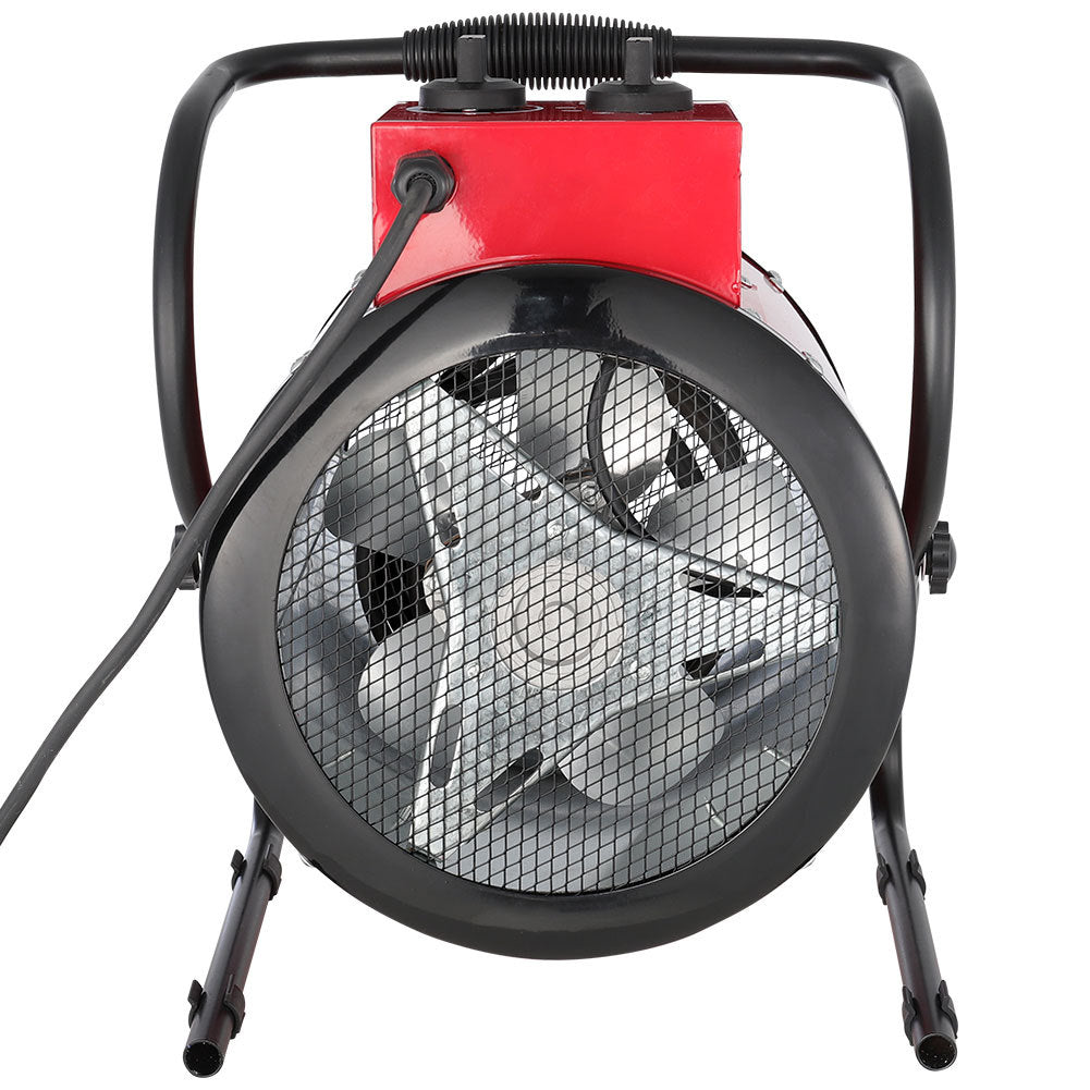 Electric Forced Air Patio Heater Cylinder 3KW