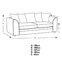 Arabia Crushed Velvet Corner Sofa - Silver, Black, Mink