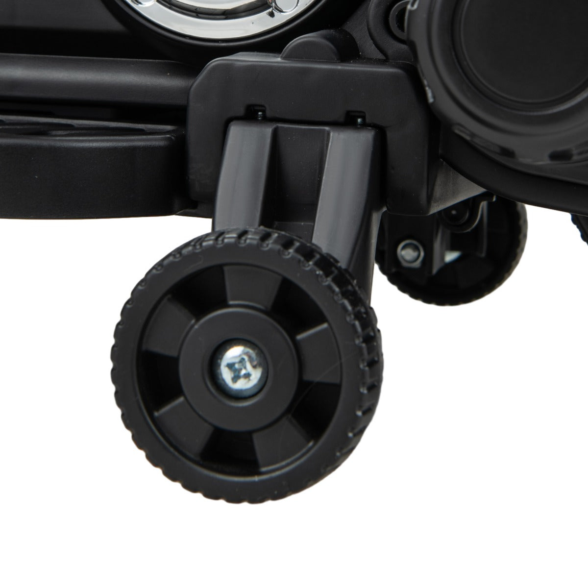 6V Kids Ride On Motorcycle with Training Wheels and Headlight for Toddlers-Red