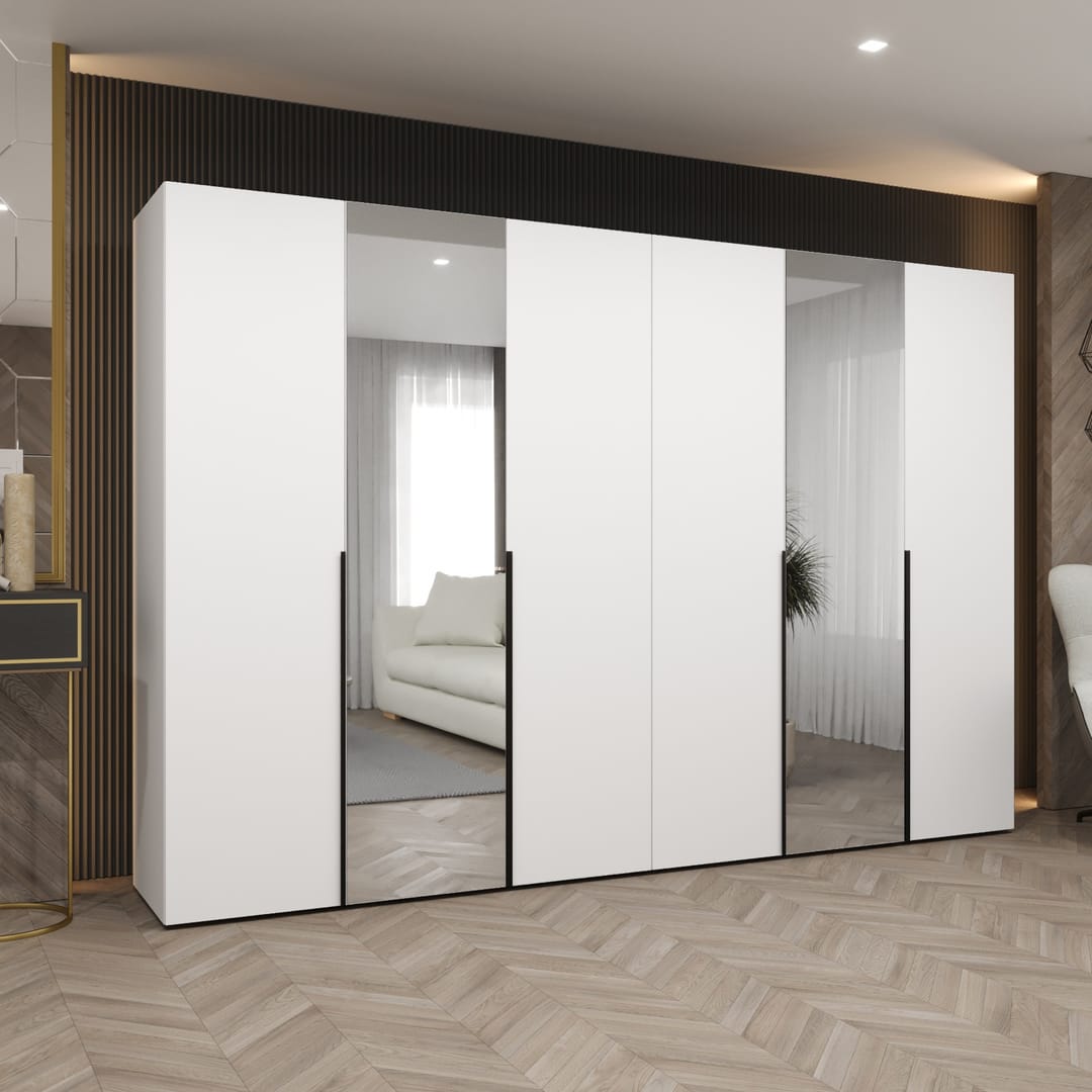Alicante II Hinged Door Wardrobe 300cm
