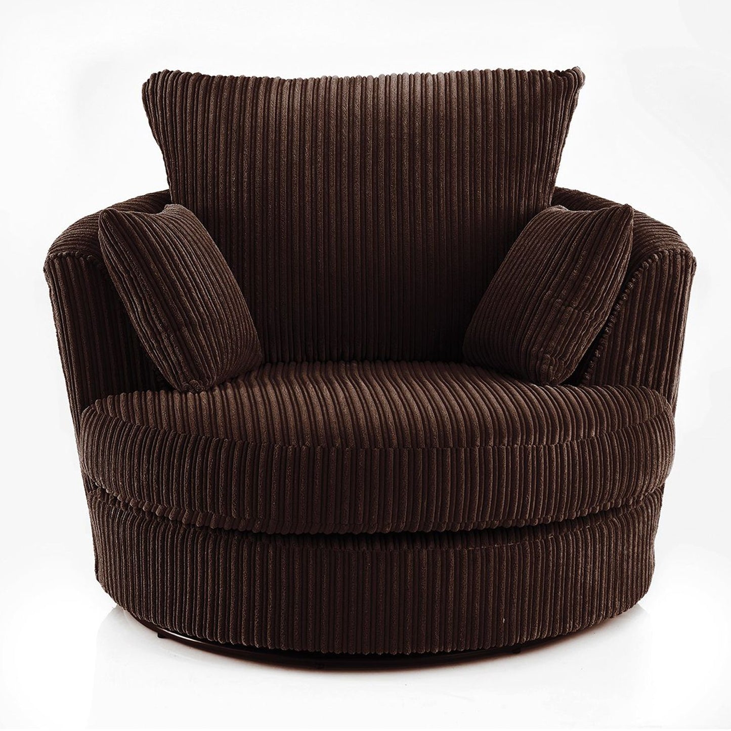 Sofa narożna Blake Full Back Black Jumbo Cord - podłokietnik po prawej i lewej stronie - dostępna w innych kolorach
