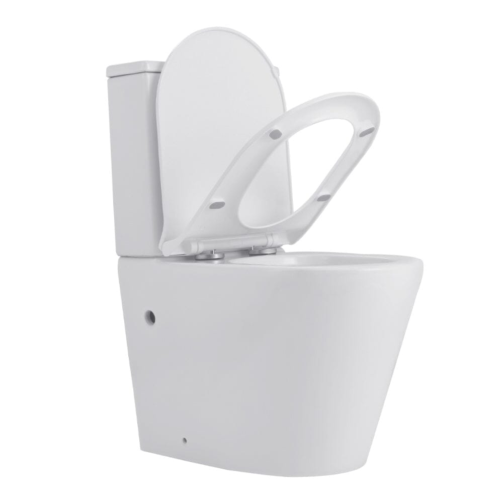 80cm H 2-Piece Elongated Toilet with Dual Flush