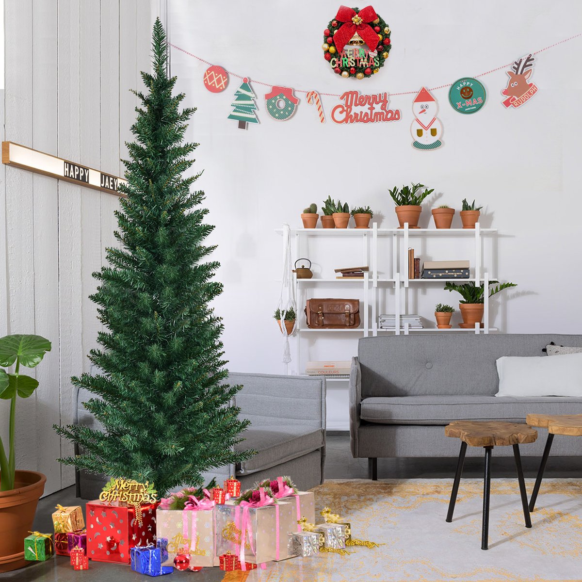 5ft Slim Artificial Christmas Tree