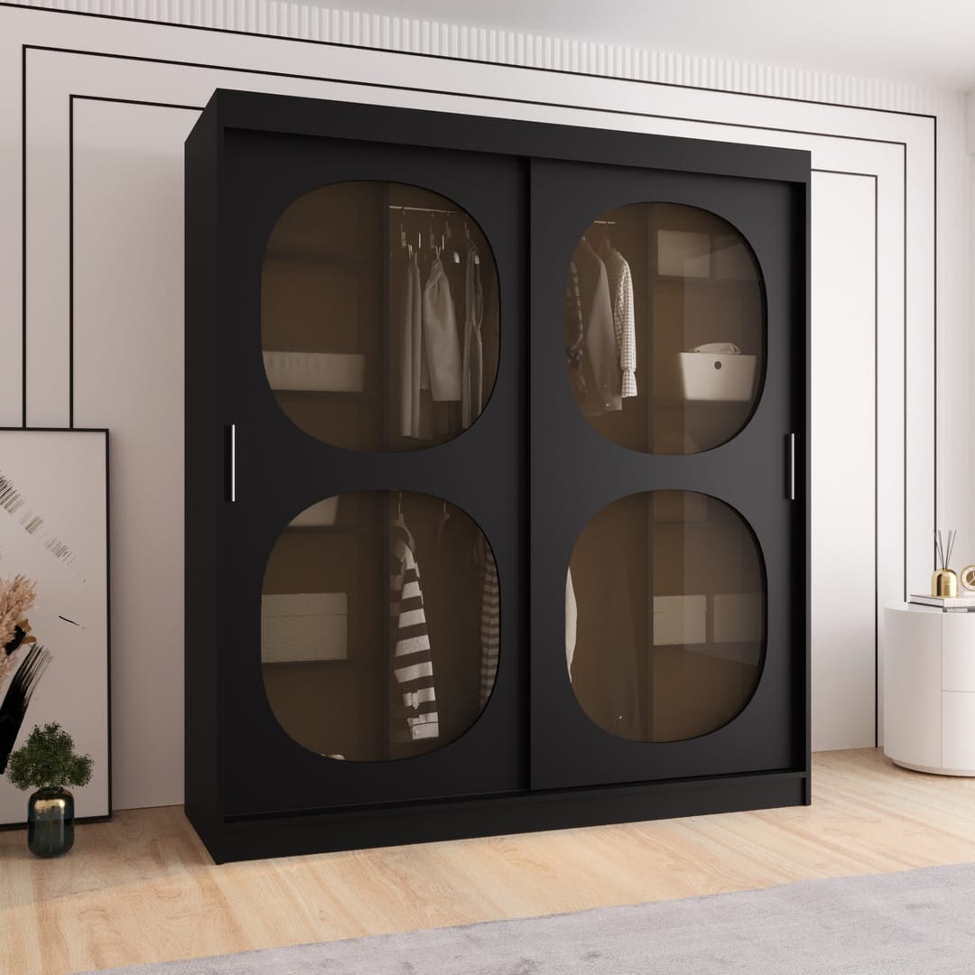 Bahrain II Sliding Door Wardrobe 180cm