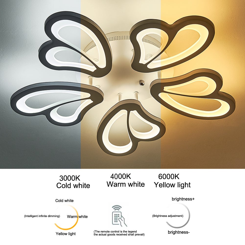 Petal Modern LED Ceiling Light Dimmable/Non-Dimmable (Version B)