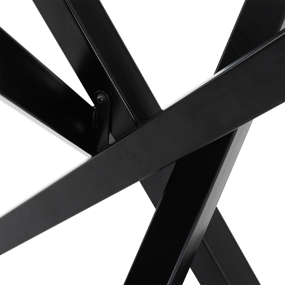 75cm L Criss Cross Metal Coffee Table Legs Replacement