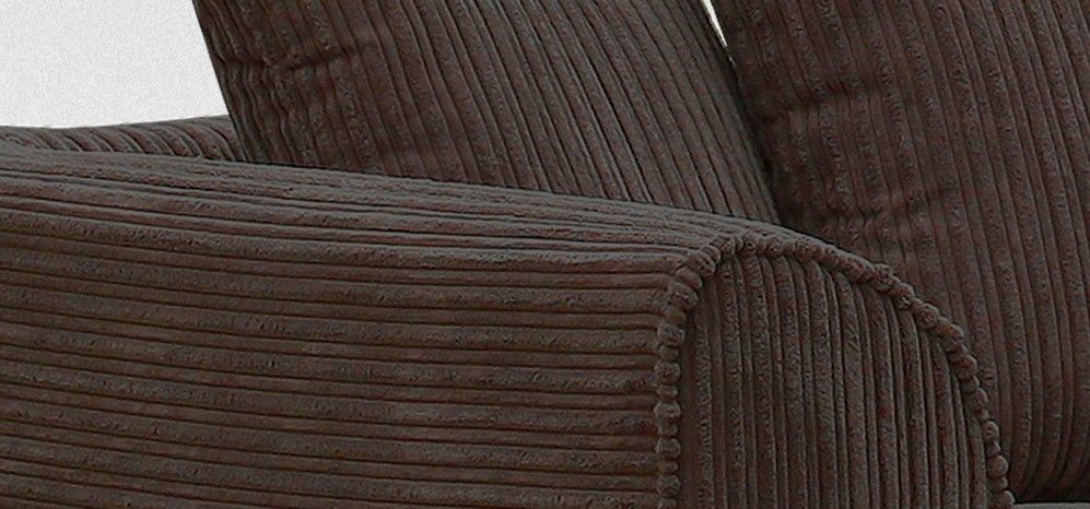 Desmond Jumbo Cord 2 Seater Sofa Grey and Other Colours