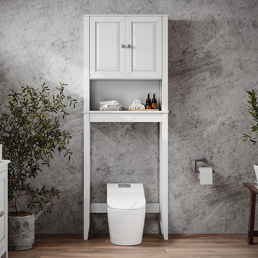 Freestanding Over-the-Toilet Storage Cabinet