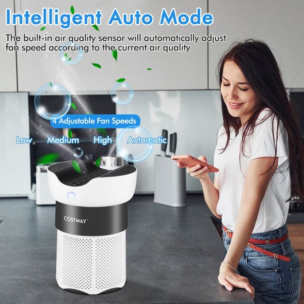 Air Purifier with H13 True HEPA Filter for Home