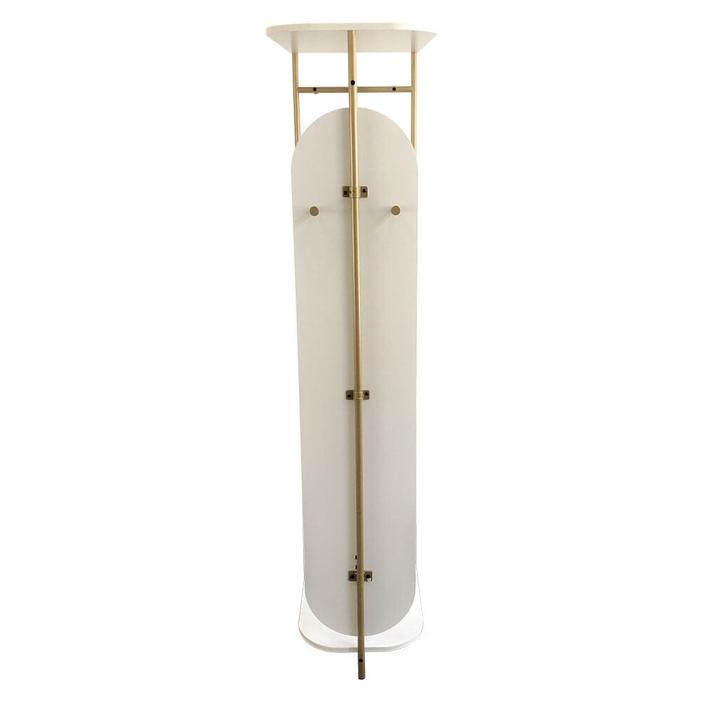 Modern Metal Clothes Rail with Mirror
