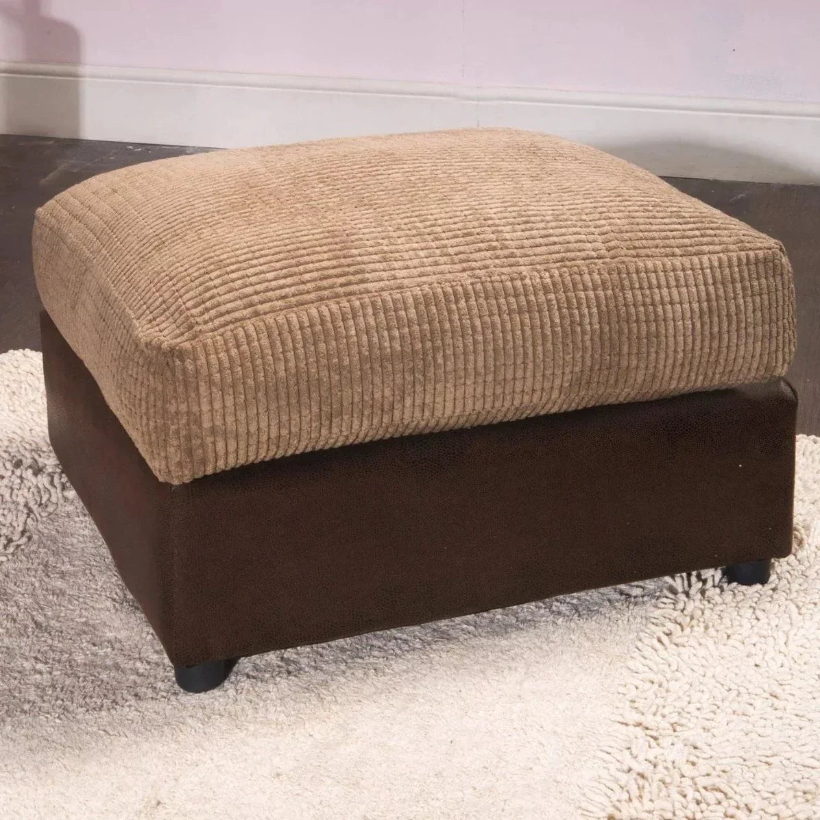Sofa dwuosobowa Benson - czarno-szara