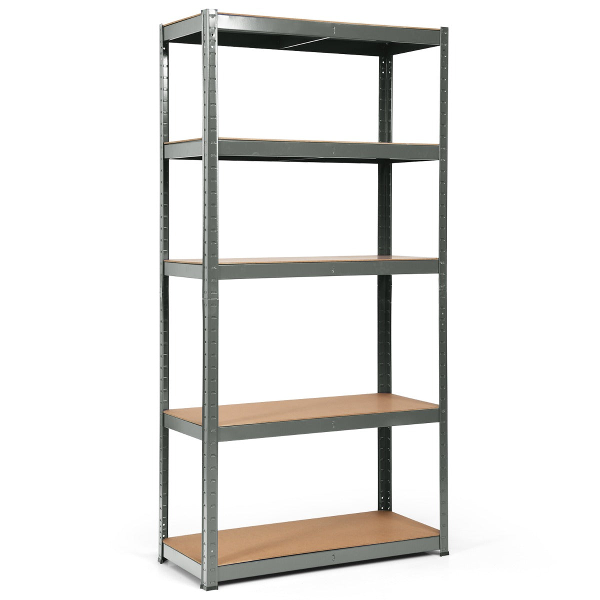 1.8m Warehouse Shelving for Books and Kitchenware-Gray