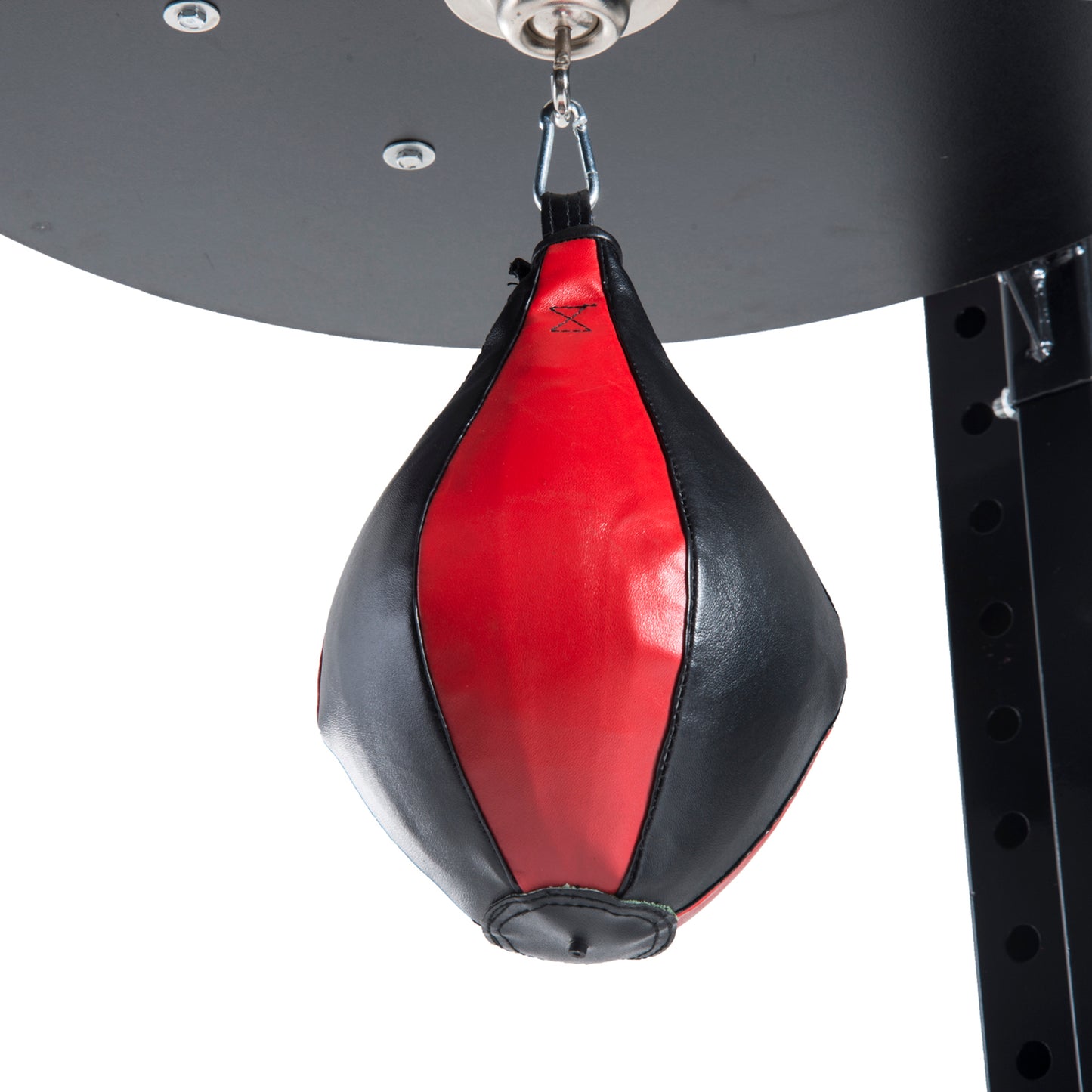 HOMCOM Speedball Platform Punch Bag Frame, Wall Mounted Swivel Bracket MMA Exercise Training Workout w/Ball