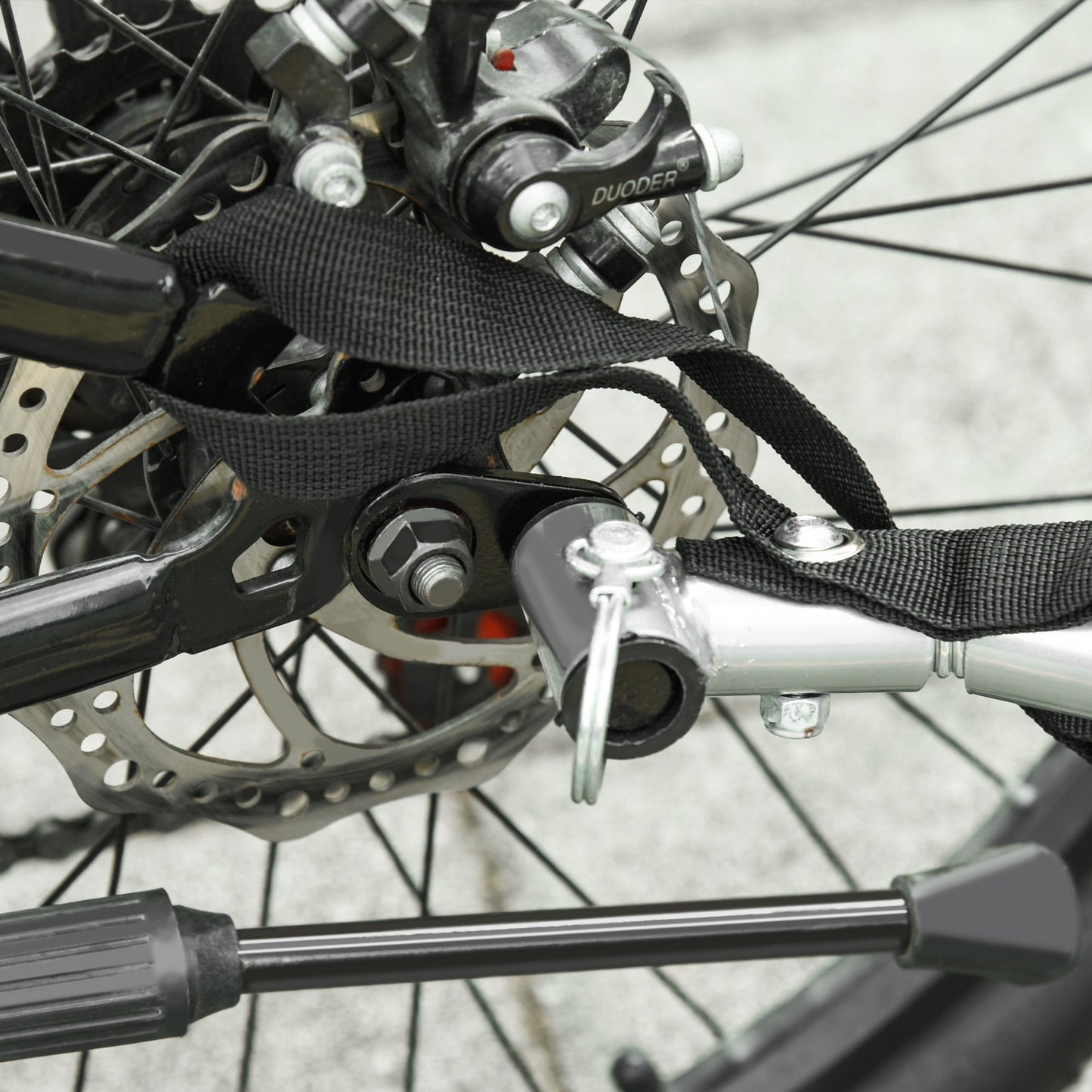 HOMCOM Pet Stroller Bike Bicycle Trainer Hitch Coupler Attachment Connector (Uniwersalny)