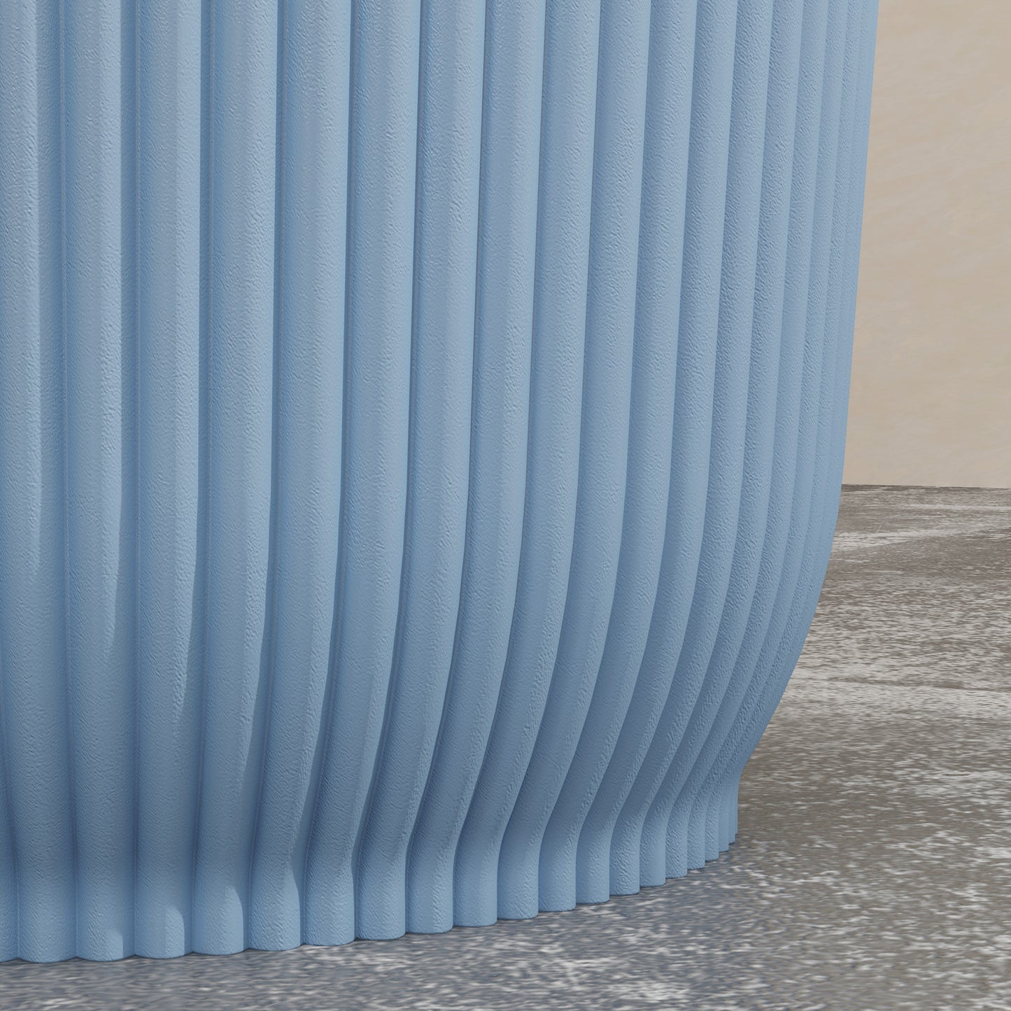 Outsunny Set of Three Ф22cm Planters - Blue