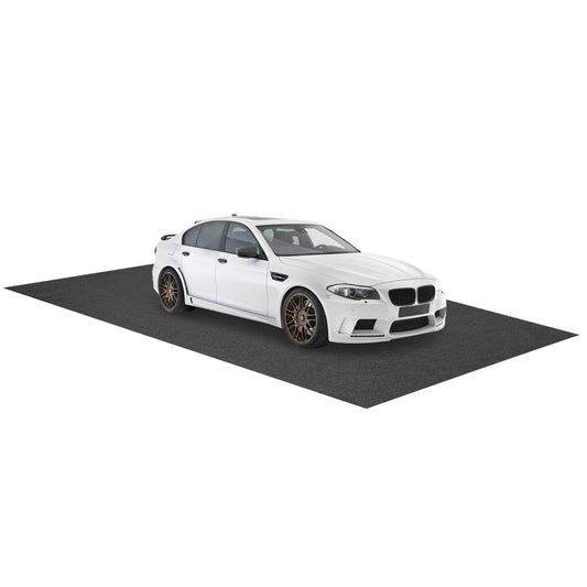 Waterproof Floor Mat 600 x 220 cm Reusable and Washable Car Anti-Slip Mat with Absorbent Double-Sided Adhesive Tape Grey