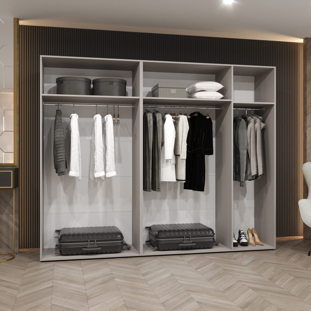 Bari I Hinged Door Wardrobe 250cm