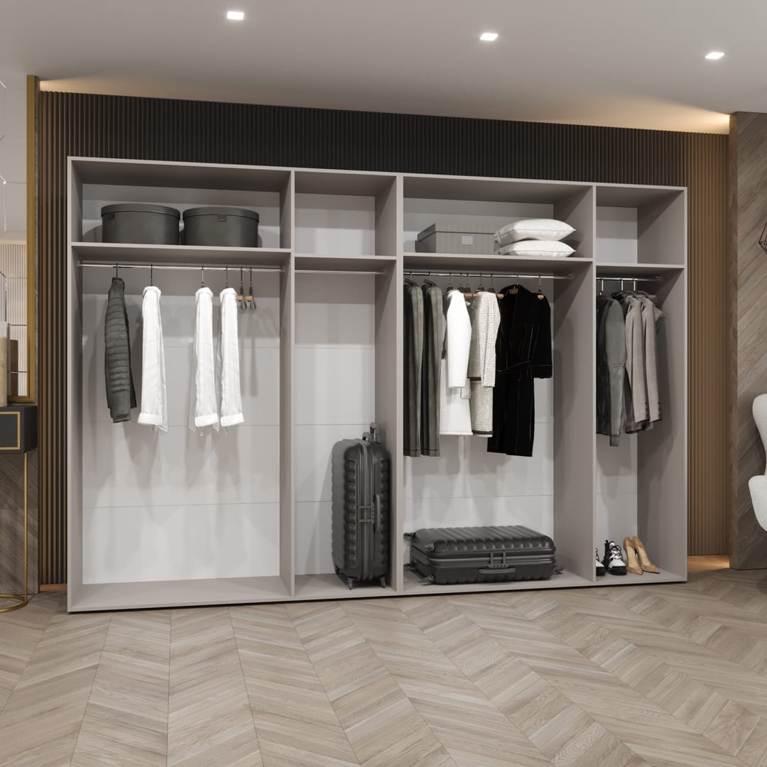 Bari II Hinged Door Wardrobe 300cm