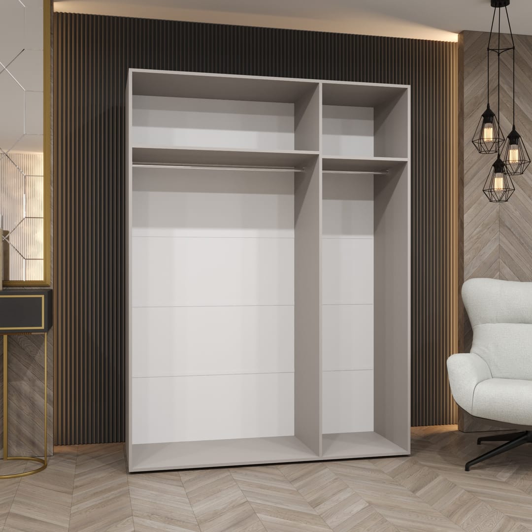 Bari II Hinged Door Wardrobe 150cm