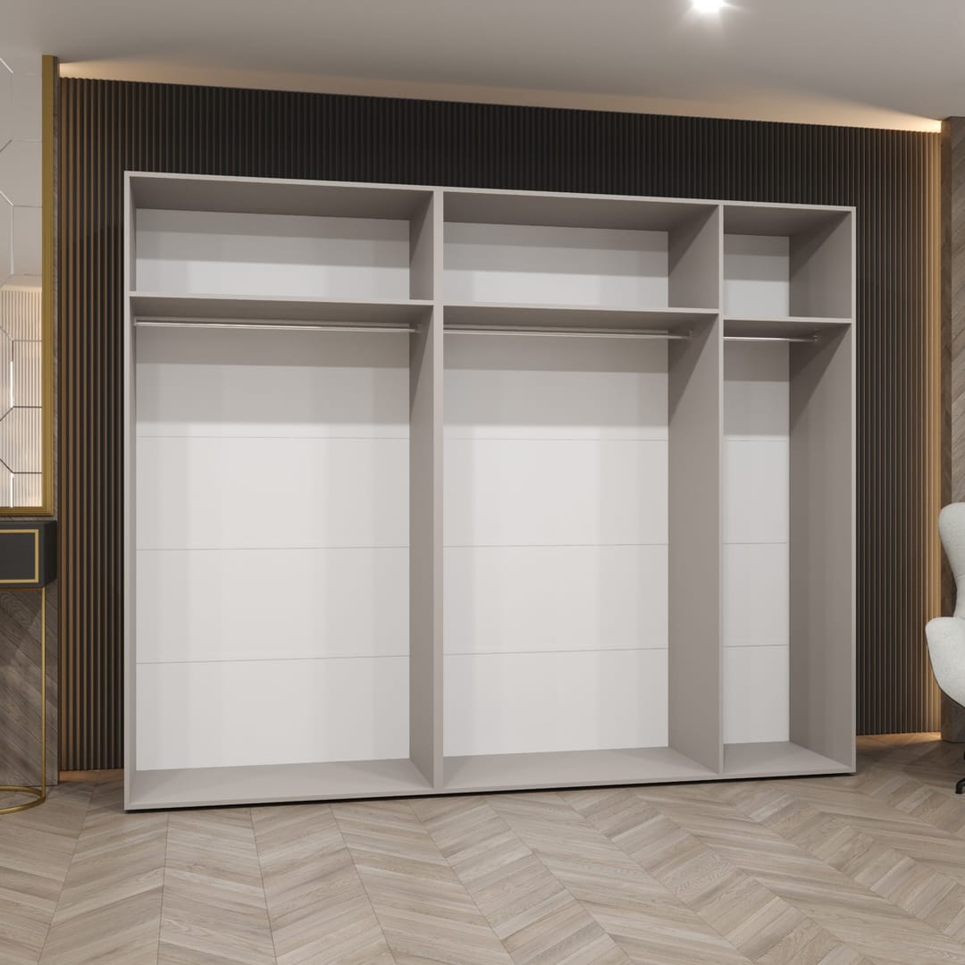 Bari II Hinged Door Wardrobe 250cm