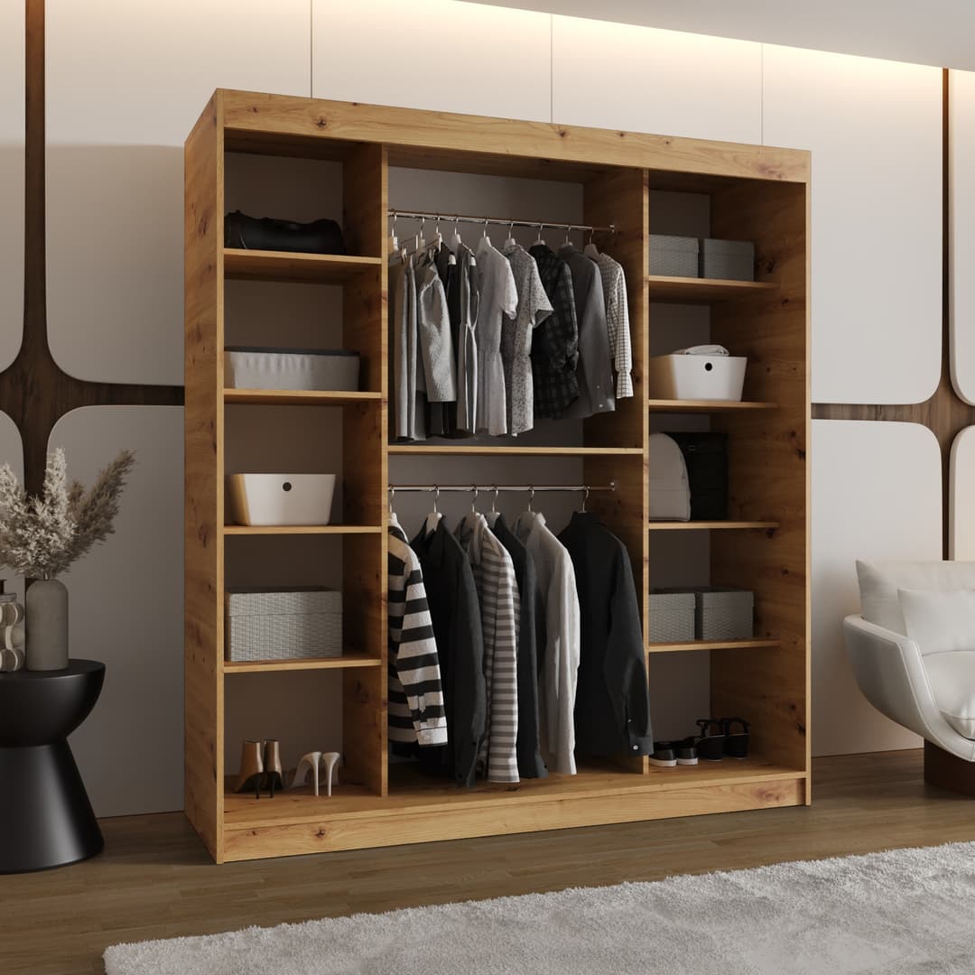 Ultra Sliding Door Wardrobe 180cm