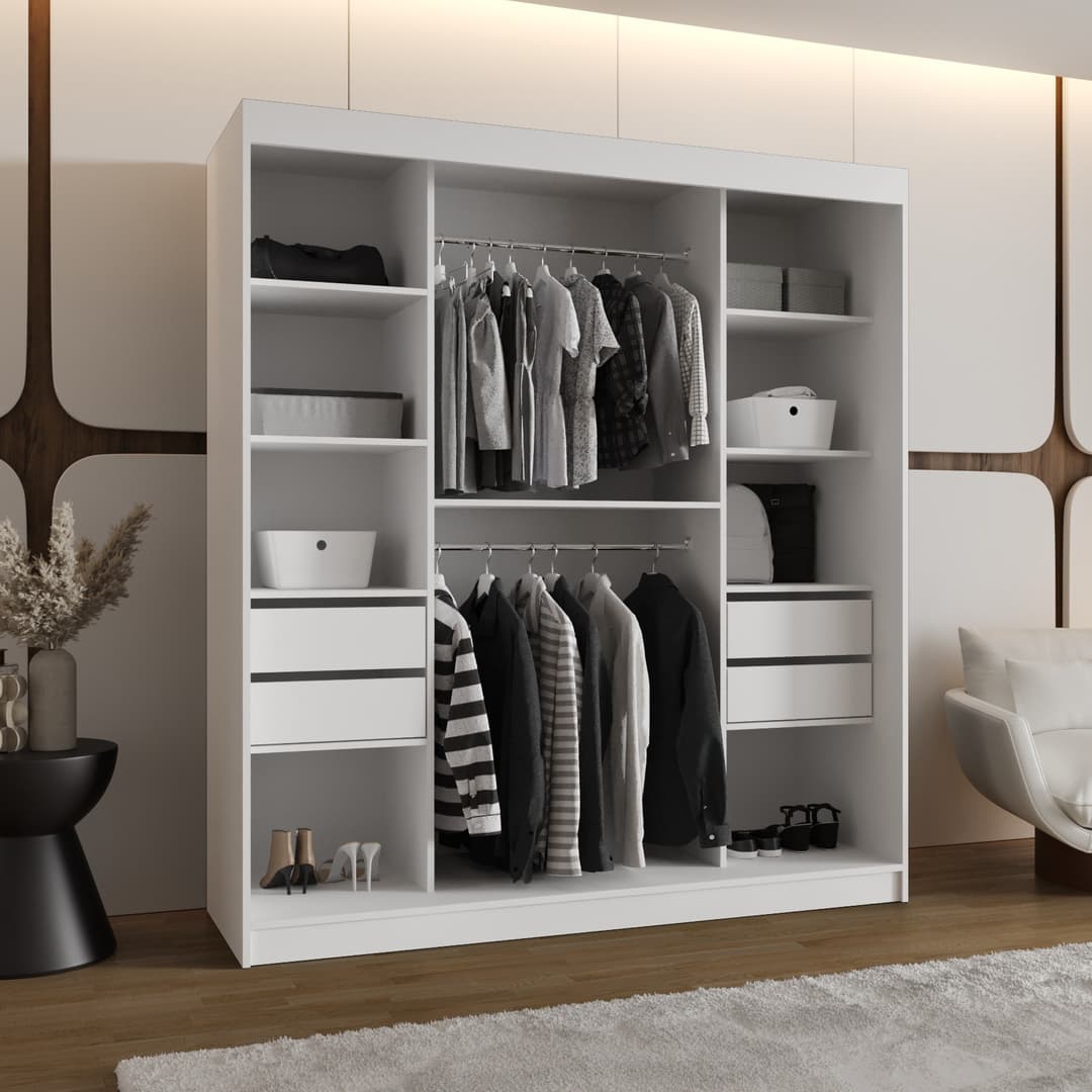 Ultra Sliding Door Wardrobe 180cm