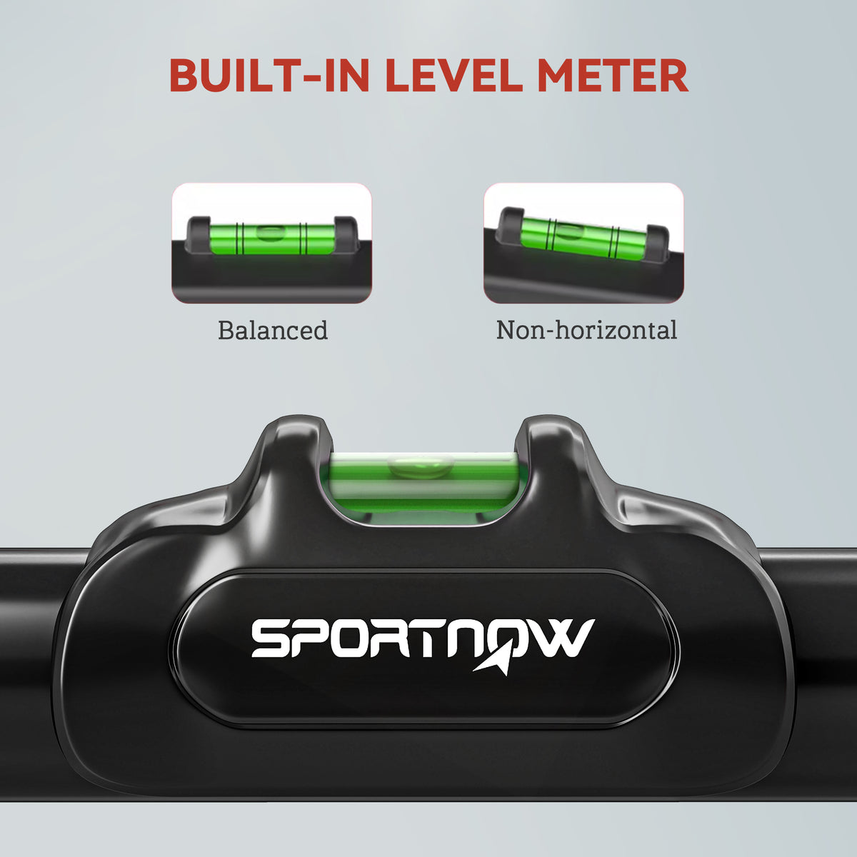 SPORTNOW Pull Up Bar, for 70-90 cm Doorways, No Screws, Maximum load 200 kg