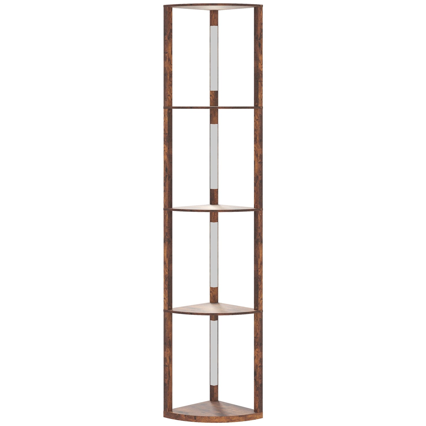 HOMCOM Three-Tier Corner Floor Lamp