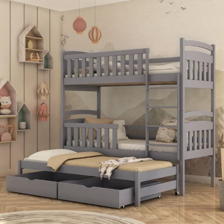 Winchester Viki Bunk Bed with Trundle and Storage