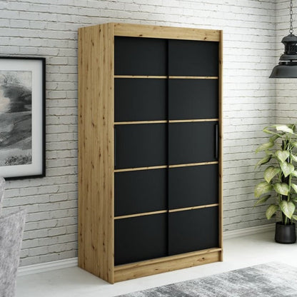 Leto V1 Sliding Door Wardrobe 120cm