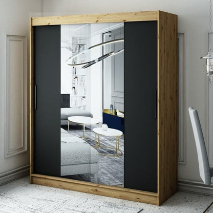 Leto T1 Sliding Door Wardrobe 180cm