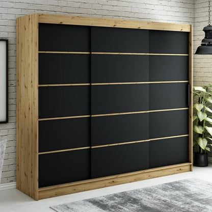 Leto V1 Sliding Door Wardrobe 250cm