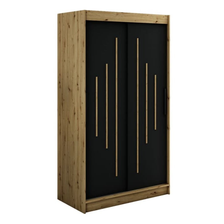 Leto Y Sliding Door Wardrobe 120cm