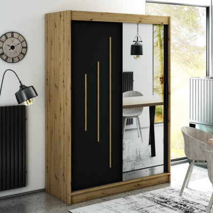 Leto Y2 Sliding Door Wardrobe 150cm