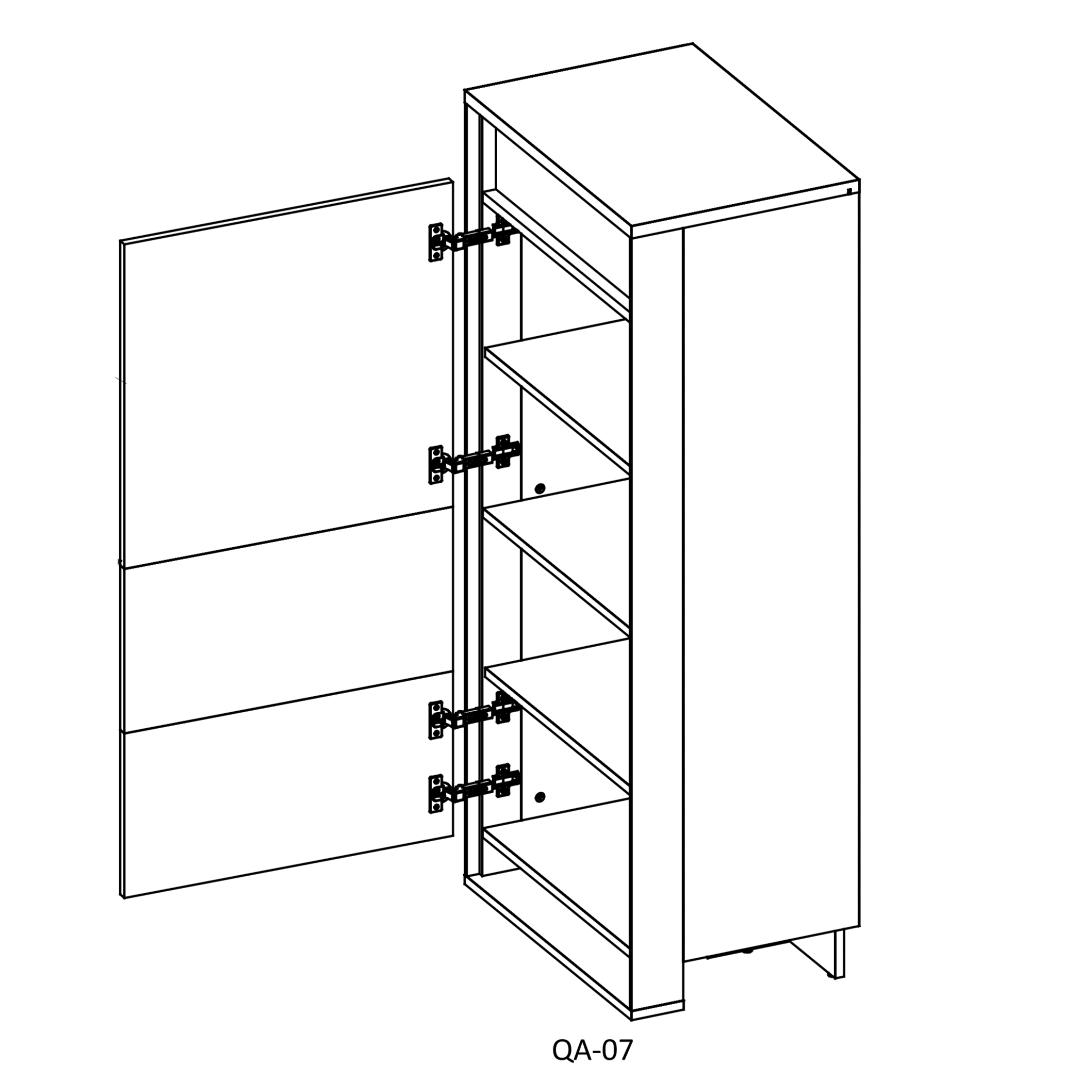 Quant QA-07 Tall Cabinet 60cm