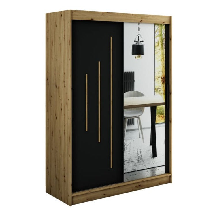 Leto Y2 Sliding Door Wardrobe 150cm