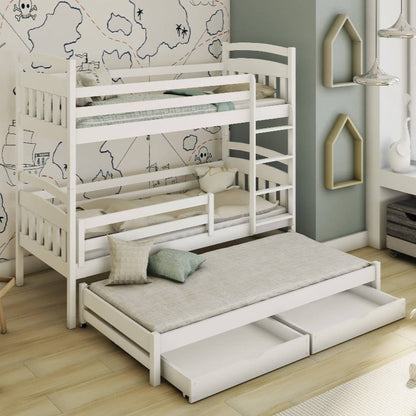 Ipswich Alan Bunk Bed with Trundle and Storage