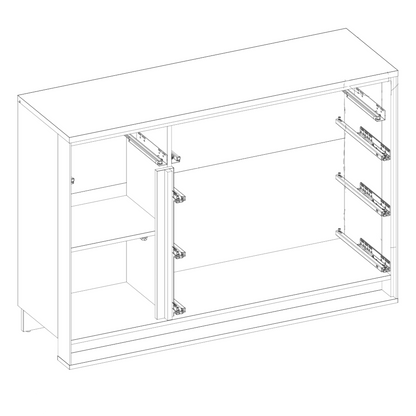 Quant QA-08 Sideboard Cabinet 130cm