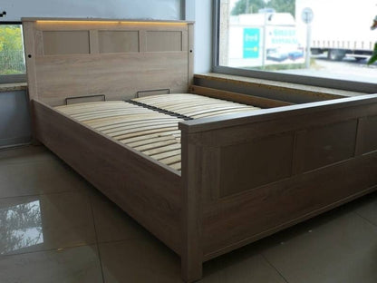 Cremona Ottoman Bed with LED Lights