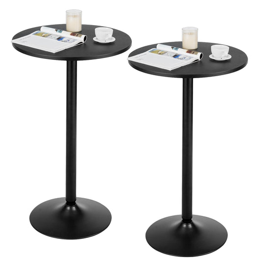 2 Pieces Round Top Pub and Bar Table