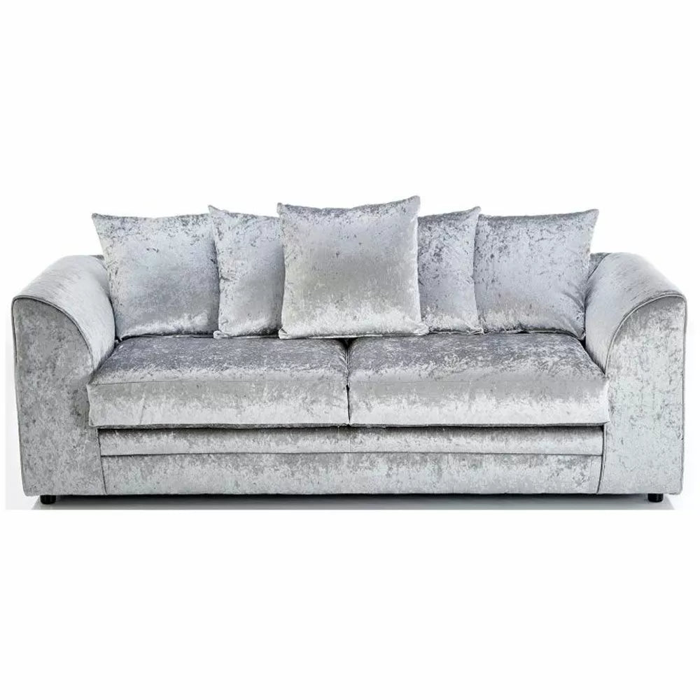 Arabia Crushed Velvet 3 Seater and 2 Seater Sofa Set