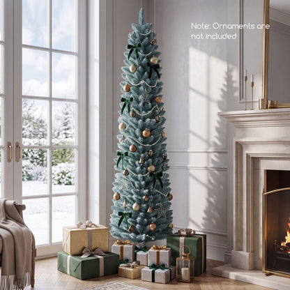1.8M Artificial Pencil Christmas Tree with 320 Full Branch Tips