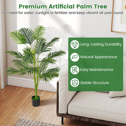 1.2M Artificial Palm Paradise Plant Large Fake Potted Tree-1 Pack