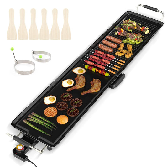 100 √ó 22cm Electric Griddle with 2 Nonstick Surfaces