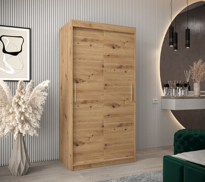 Tokyo Sliding Door Wardrobe 100cm