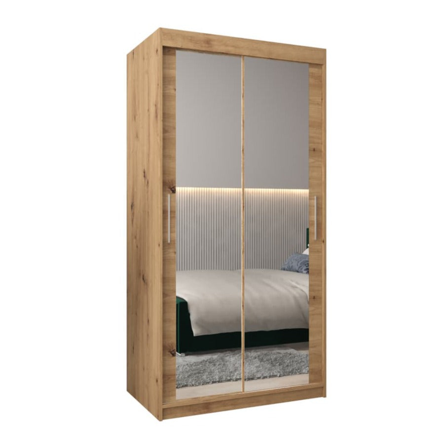 Tokyo III Sliding Door Wardrobe 100cm