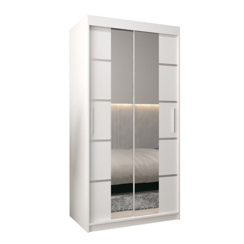 Verona 04 Sliding Door Wardrobe 100cm